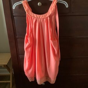 Yoins brand woman’s tie neck dressy tank